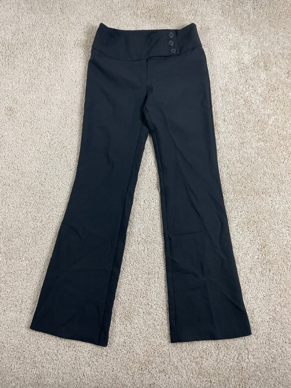 Star City Juniors Side Button Trouser Pants in Black New Sze 1